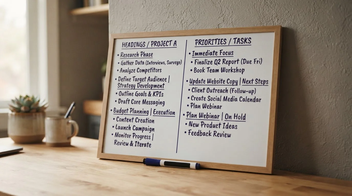 Vergleichstafel „Bonus mit Einzahlung" gegen „Bonus ohne Einzahlung" auf einem Whiteboard mit Symbol-Münzen