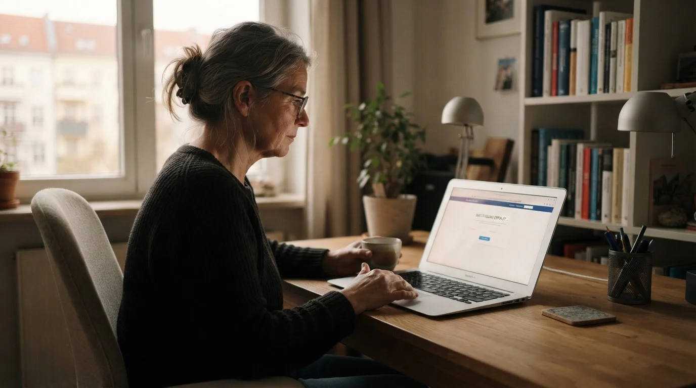 Sofortüberweisung und Klarna-Karte am Laptop
